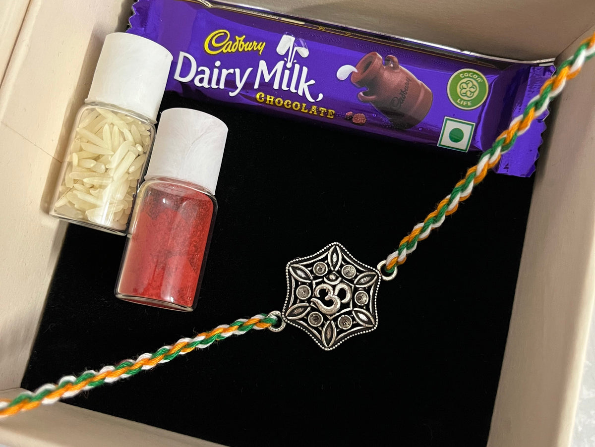 Hexagon OM Rakhi