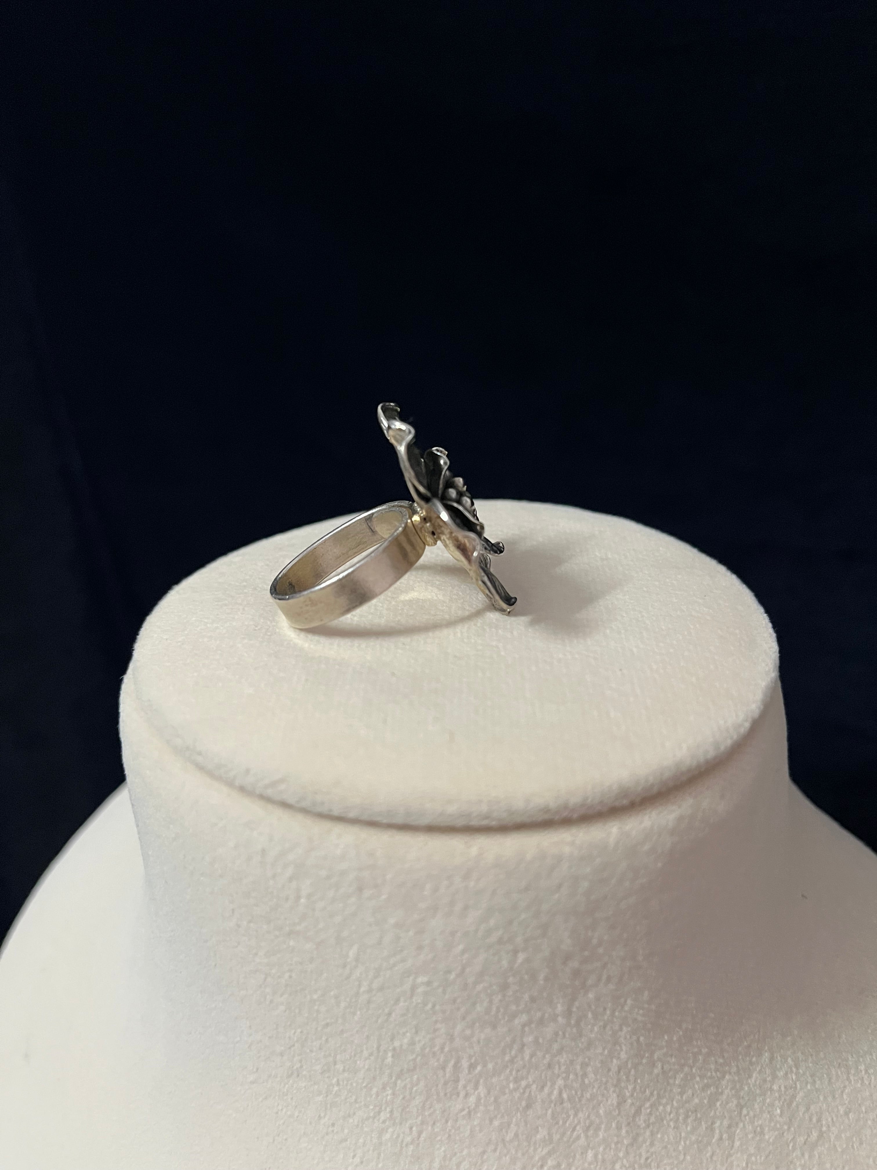 Magnolia Flower Ring