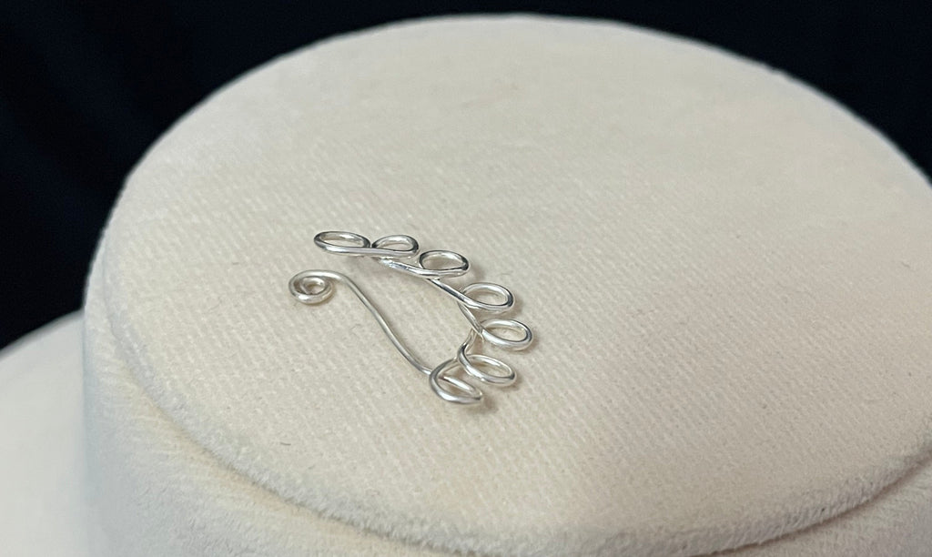 Filigree Clip-On Nath ( Left Nose)