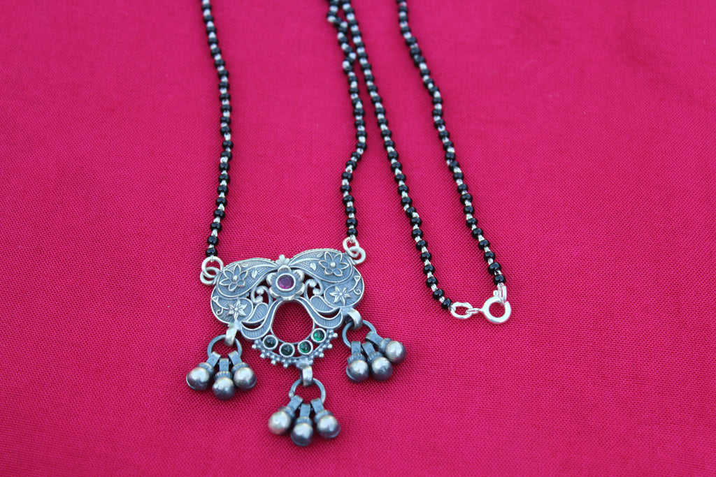 Vintage Jadau Ghungroo Drop Mangalsutra