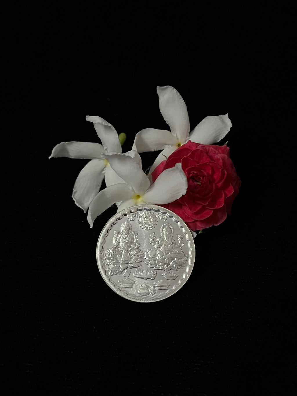 Laxmi Ganesh Silver Coin 5gm