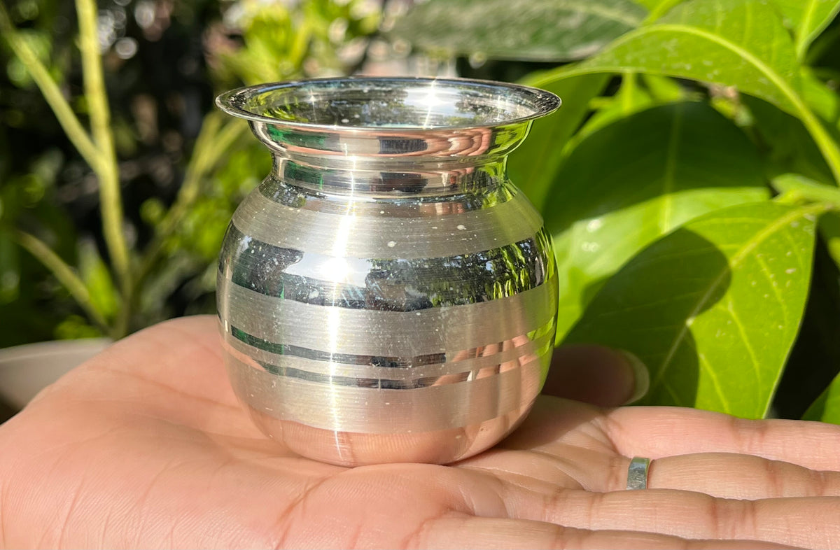 Classic Silver Pooja Kalash