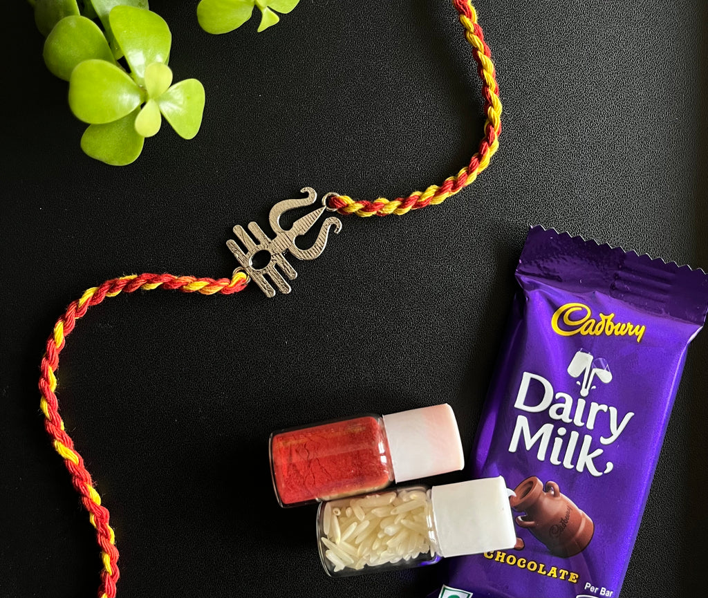 Trishul Tripund Tilak Rakhi