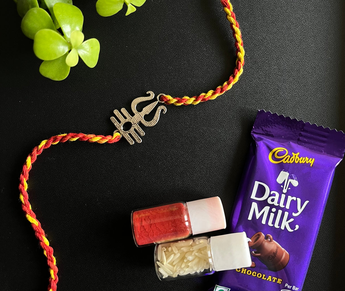 Trishul Tripund Tilak Rakhi