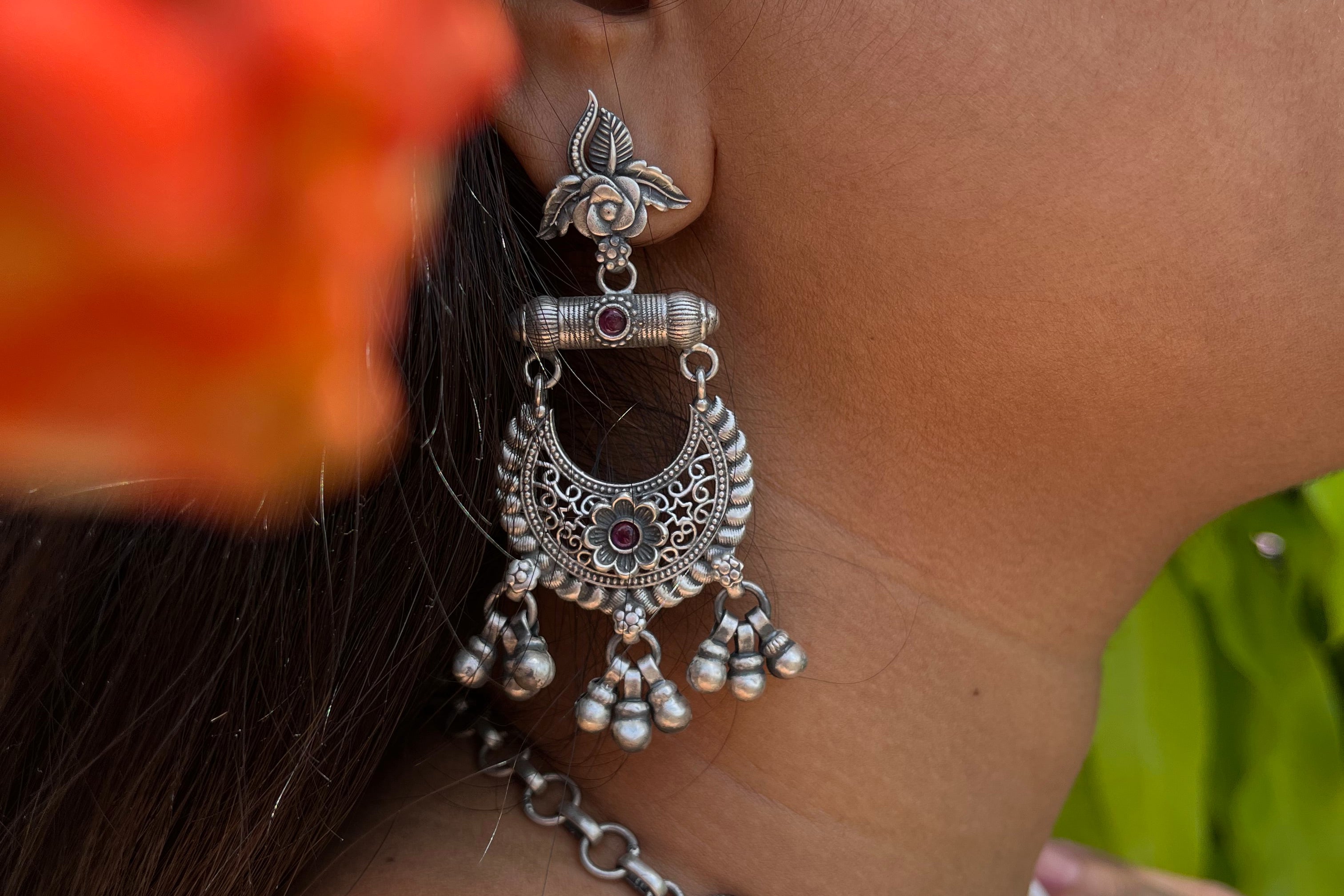 Detailed Jadau Peacock Necklace Set