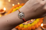 Swastik Silver Rakhi