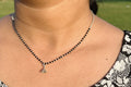 Minimal flower chain Mangalsutra