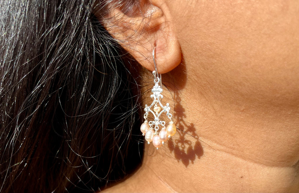 Pearl Drops Hook Earring
