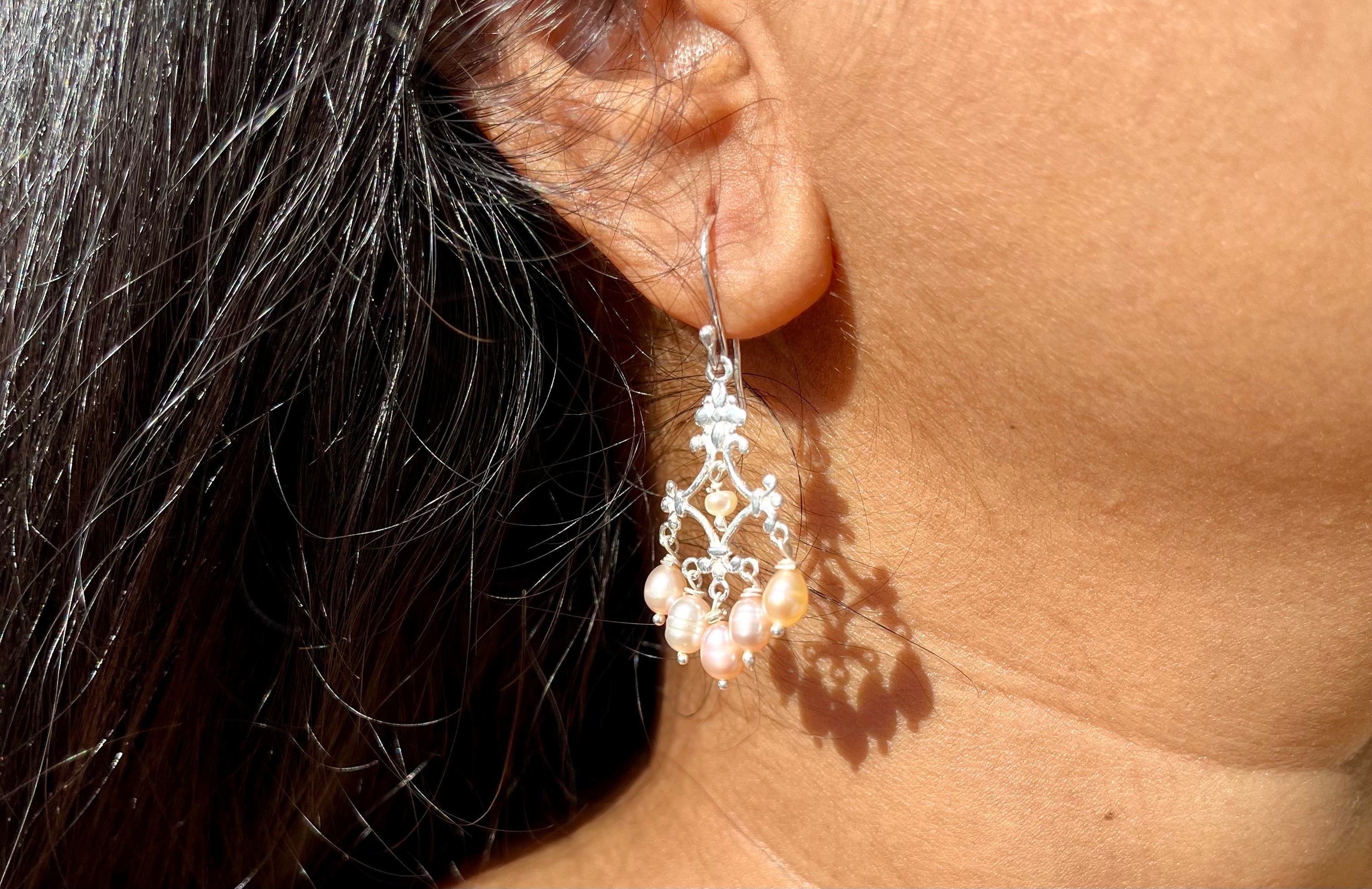 Pearl Drops Hook Earring