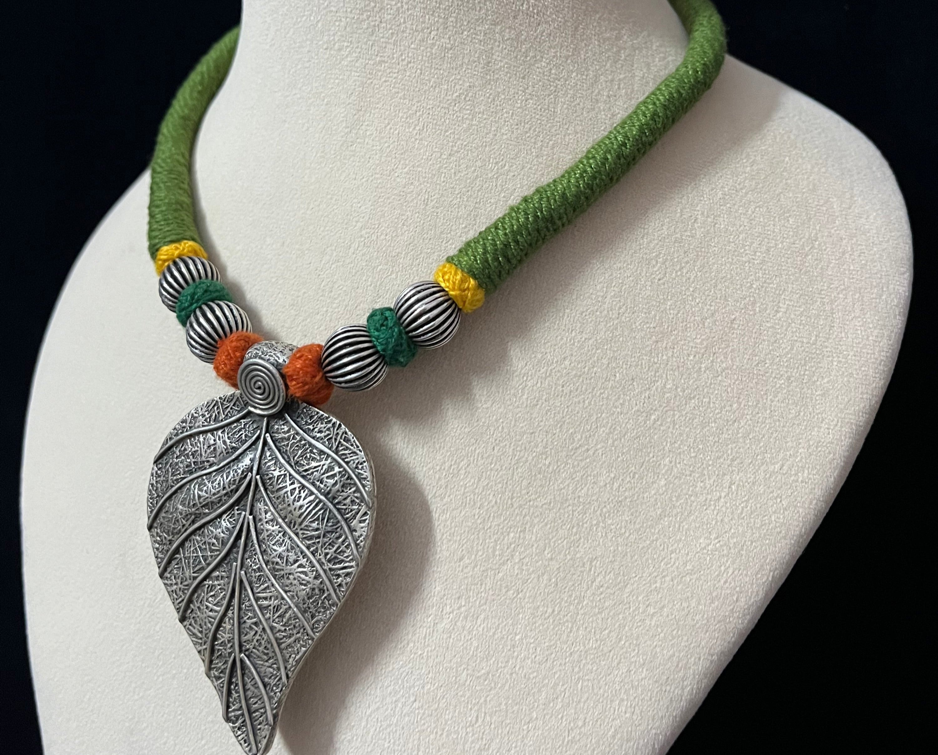 Pipal Leaf Tribal Necklace