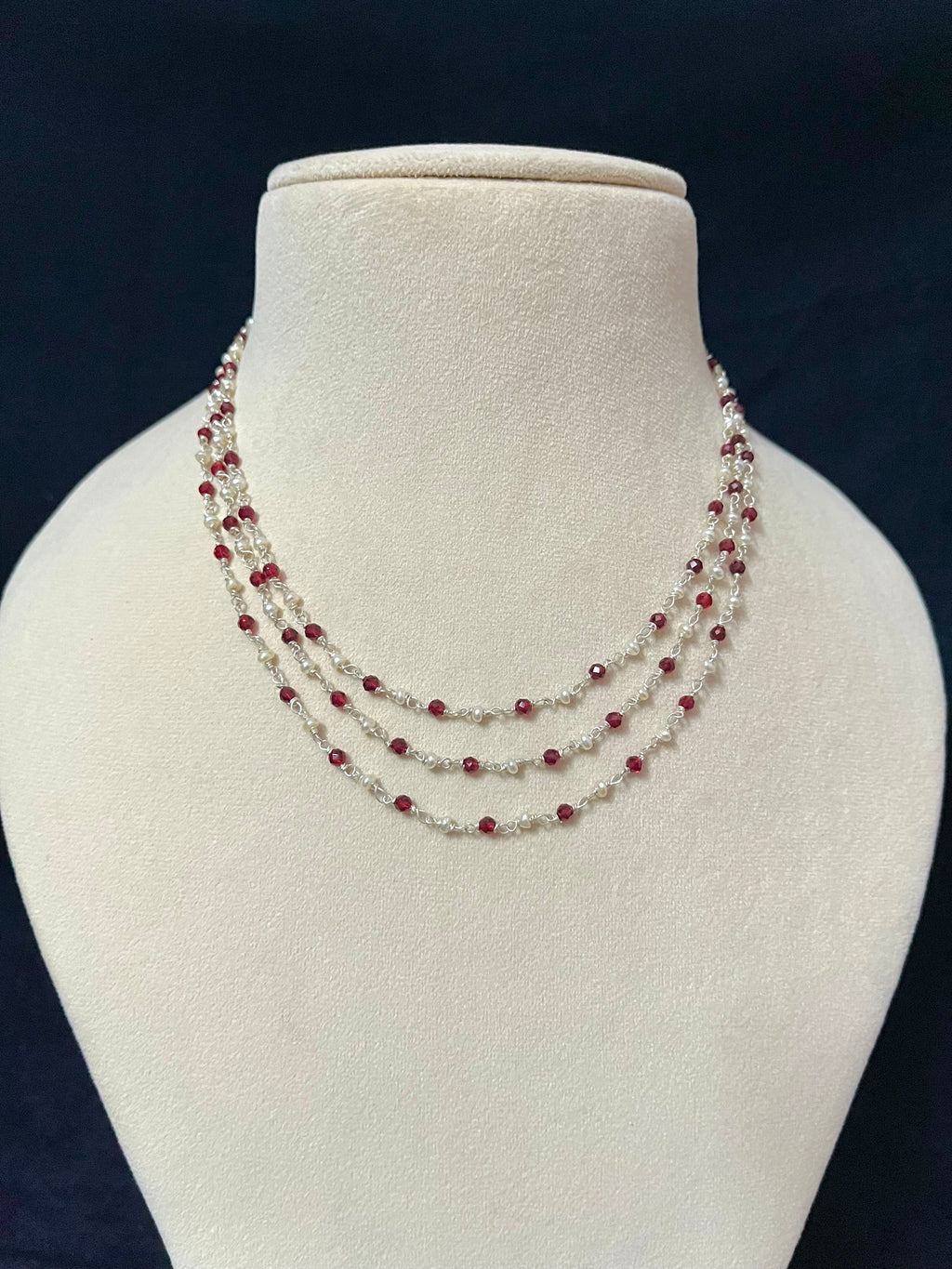 Layered Pearl Necklace