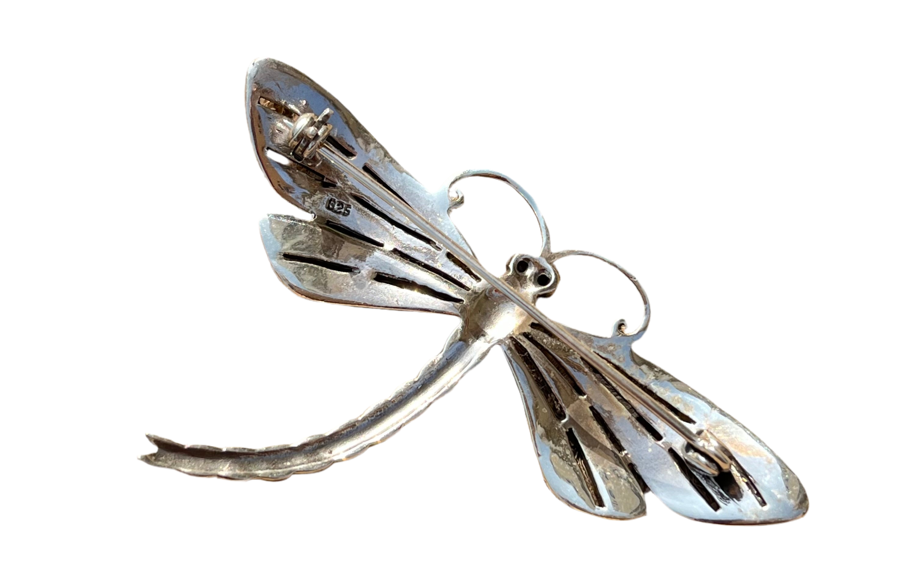 Flying Butterfly Brooch