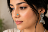 Enamel Lotus Nose Pin ( Pierce )