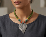 Pipal Leaf Tribal Necklace