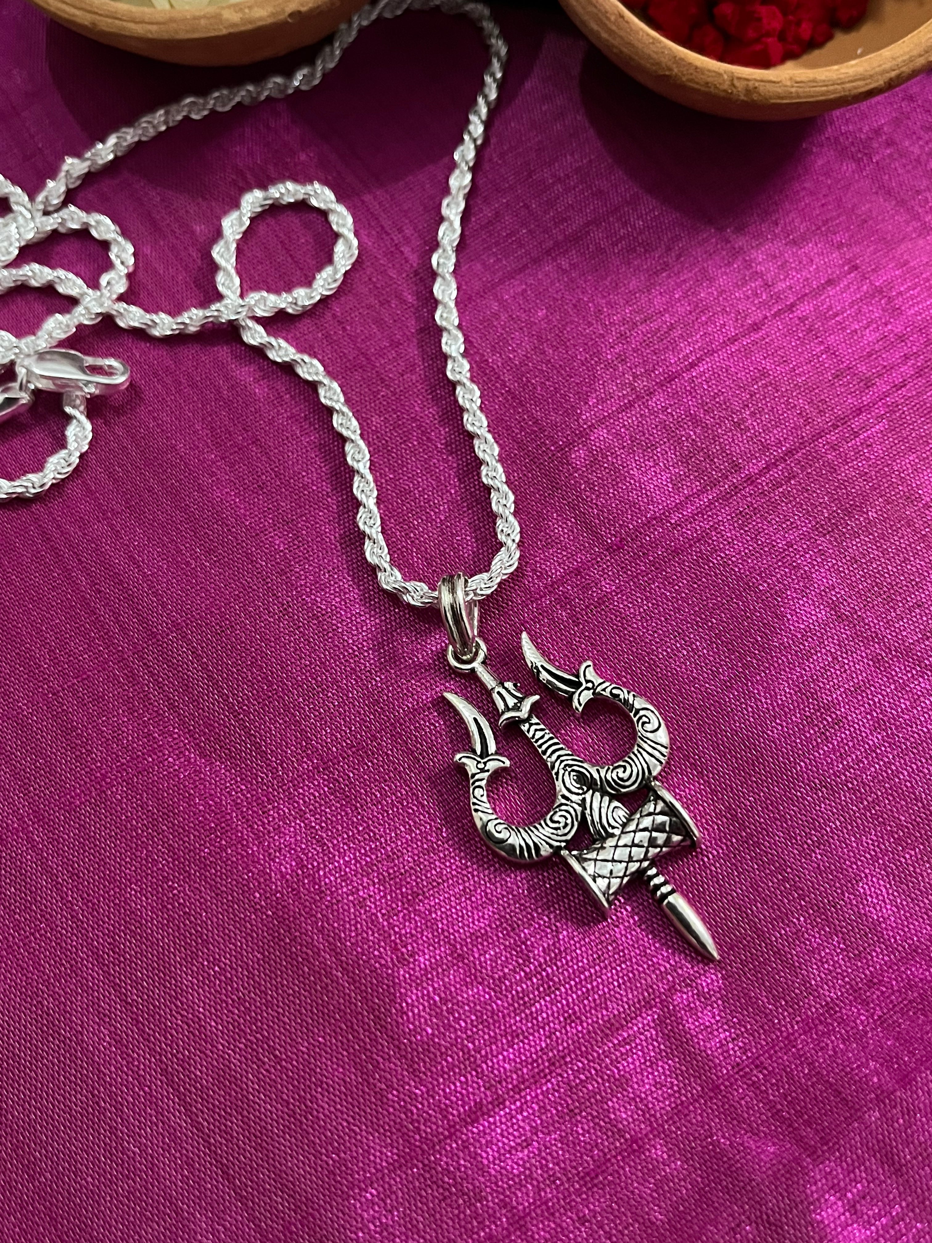 Divine Shiva Trishul Pendent