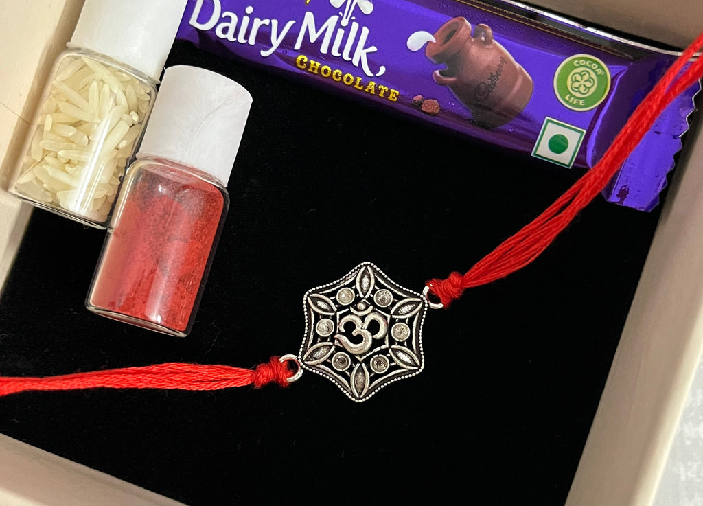 Hexagon OM Rakhi