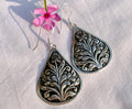 Drop Shape Chitai Hook Earring