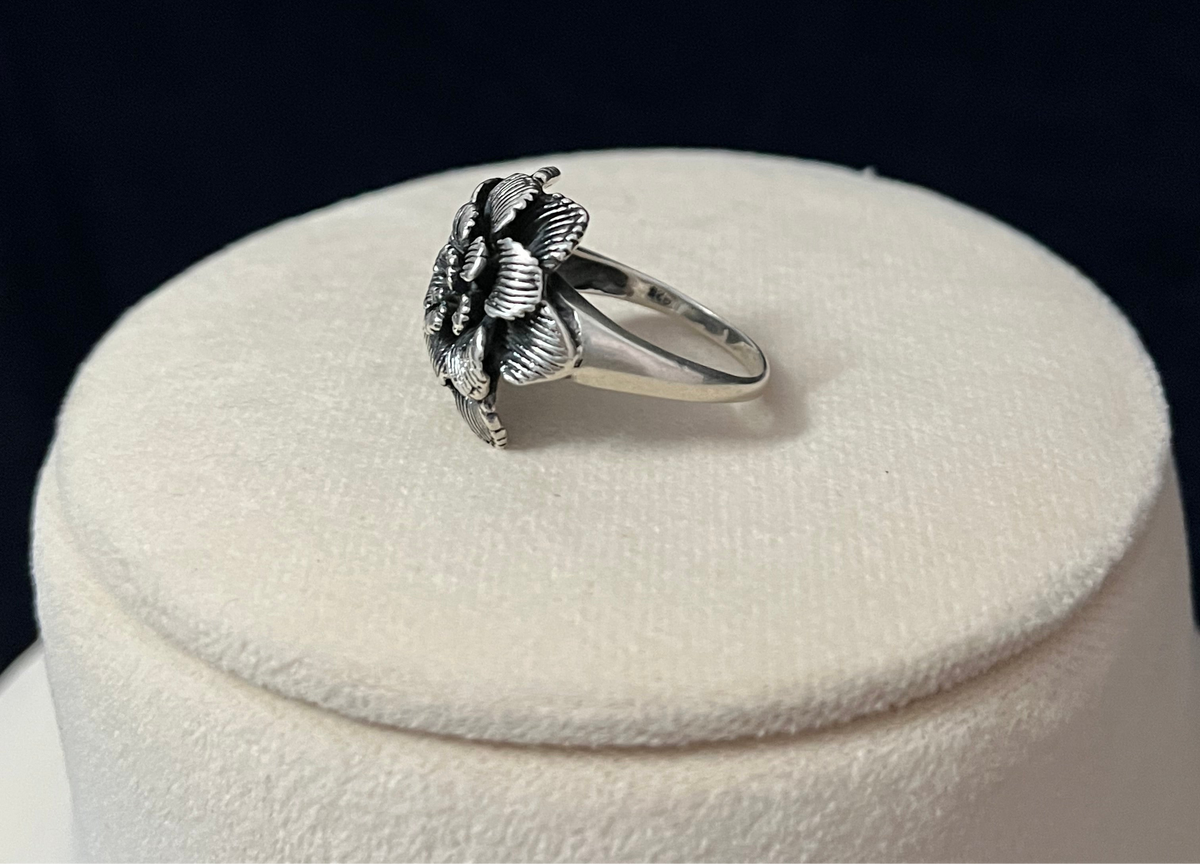 Multilayer Flower bloom Ring