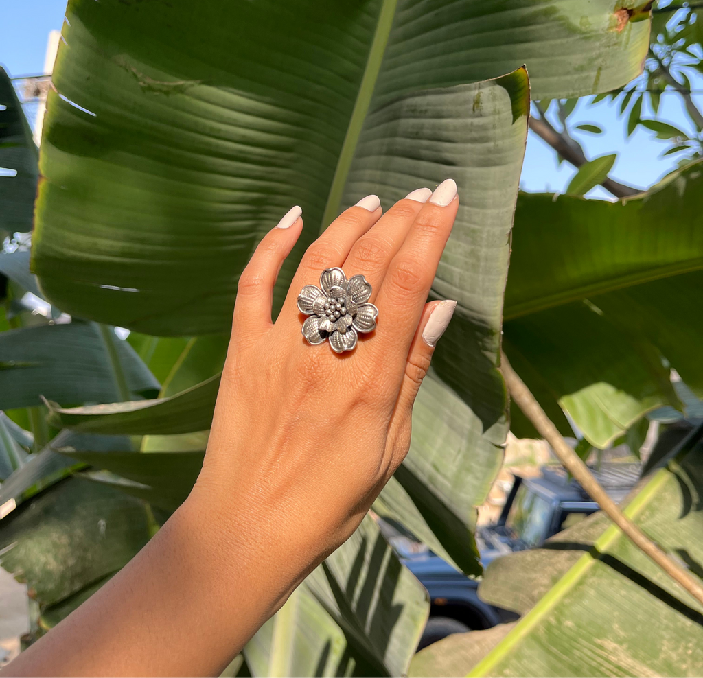 Magnolia Flower Ring