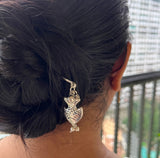Pearl Drop Fish Juda Pin