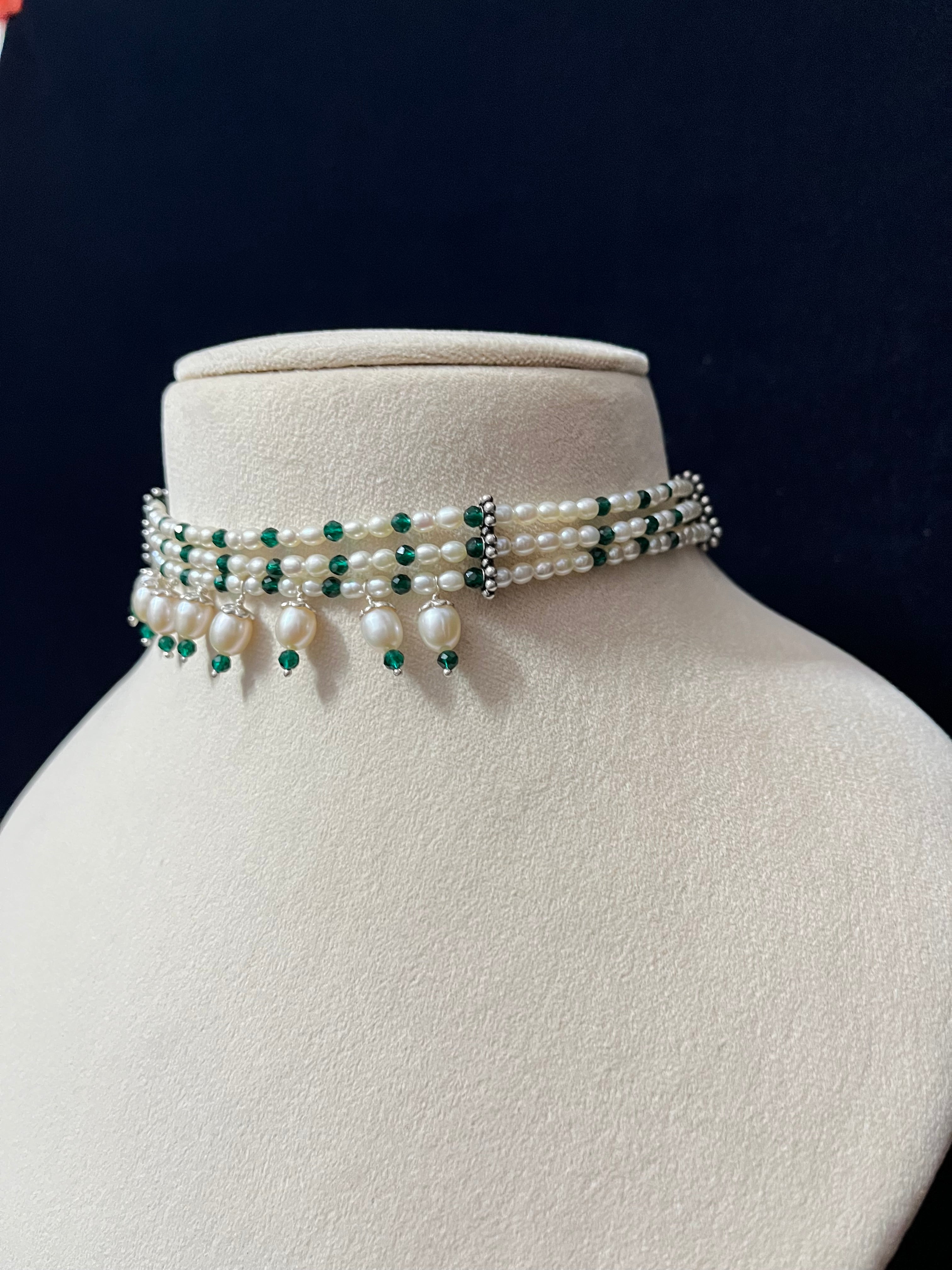 Pearl Drop Chick Necklace
