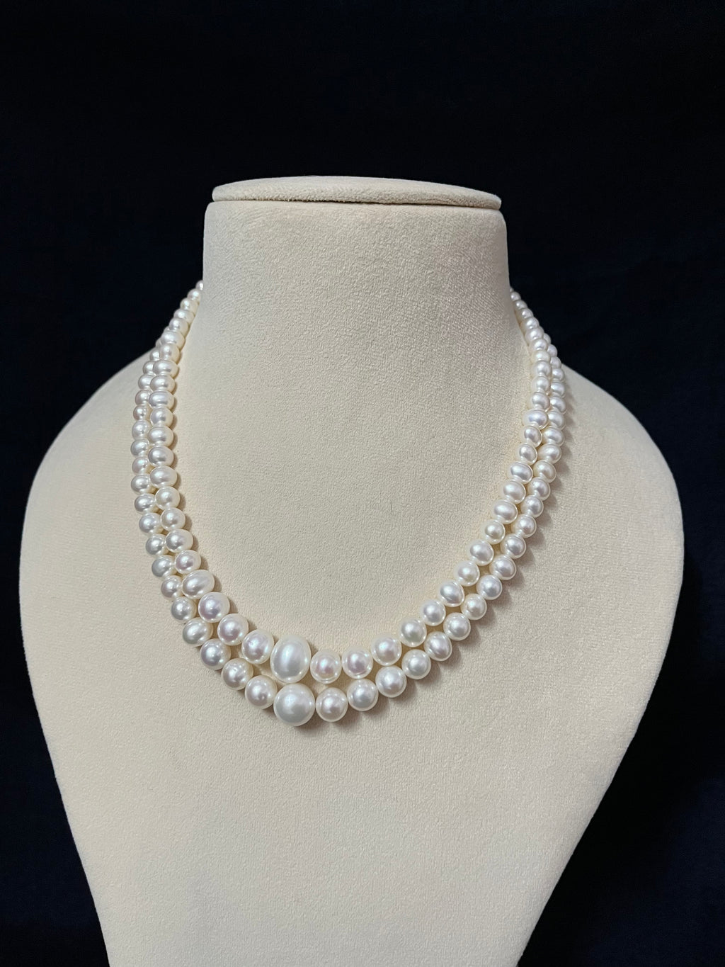 Fine Graduation Pearl Necklace