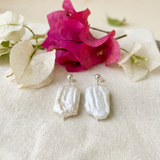 Pearl Chip Drop Earring