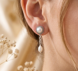 Pearl Drop Detachable Earring