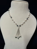 Waterfall Pearl Necklace Set