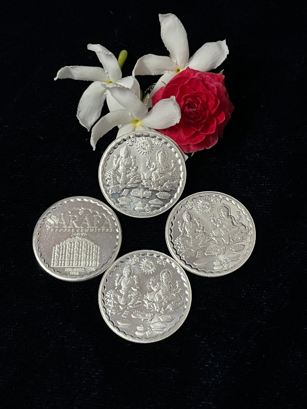 Laxmi Ganesh Silver Coin 5gm