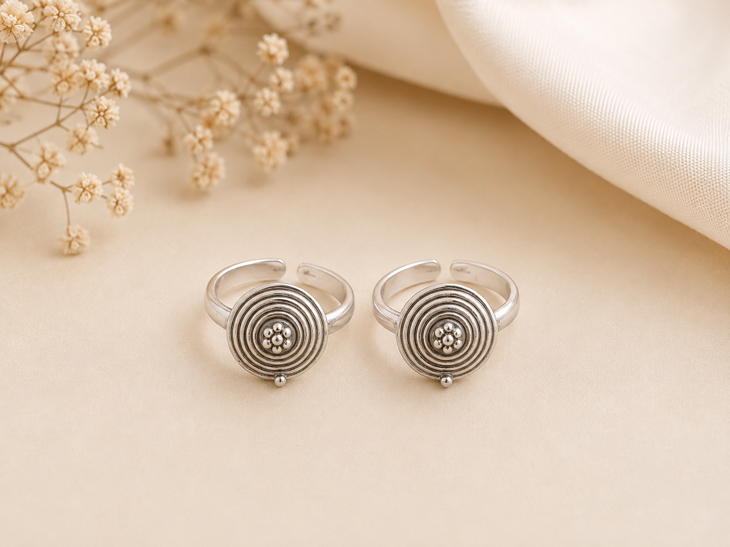 Blooming Chakra Small Toe Ring