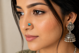 Enamel Lotus Nose Pin ( Pierce )