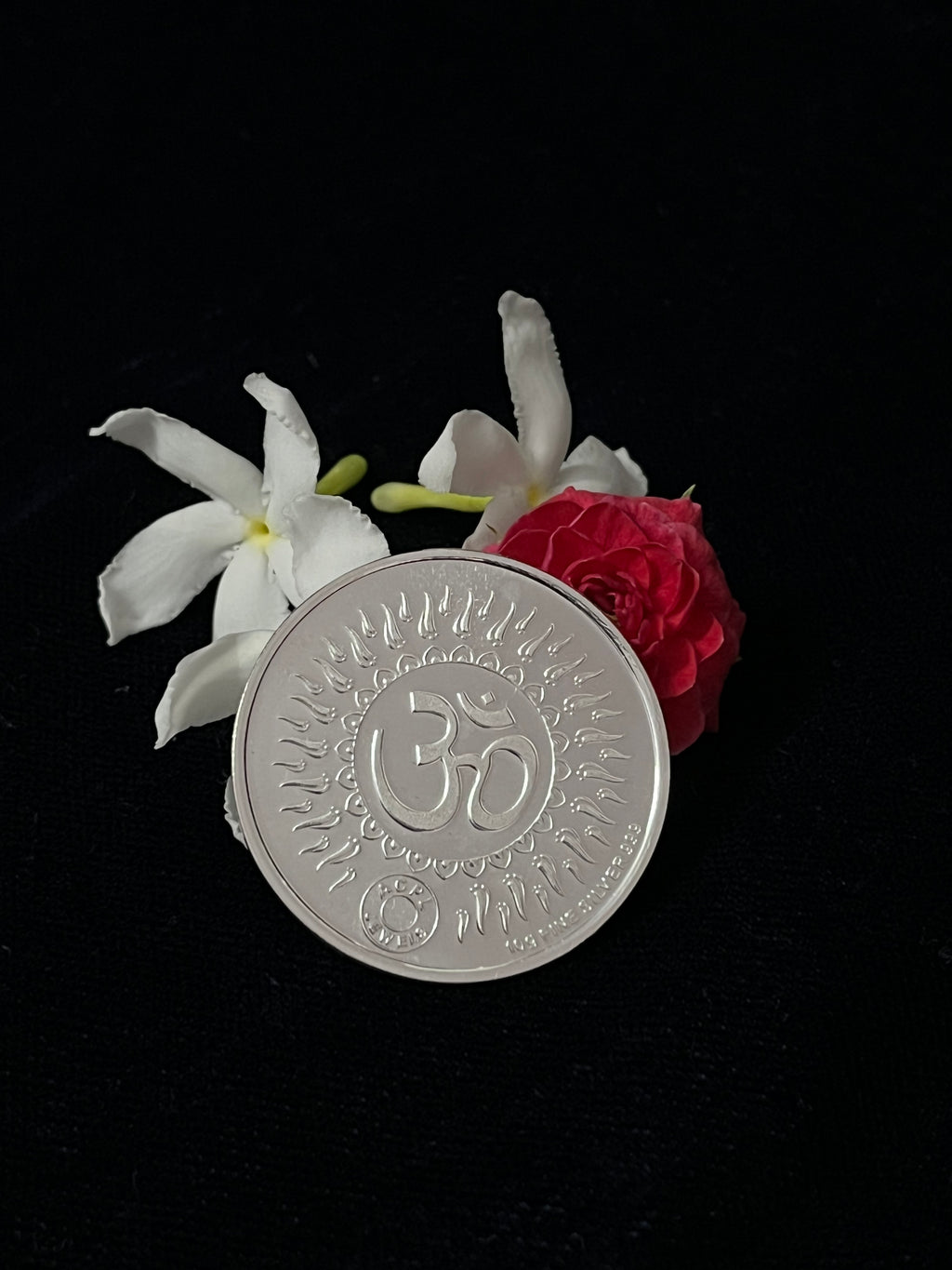 Laxmi Ganesh Silver Coin 10 gm