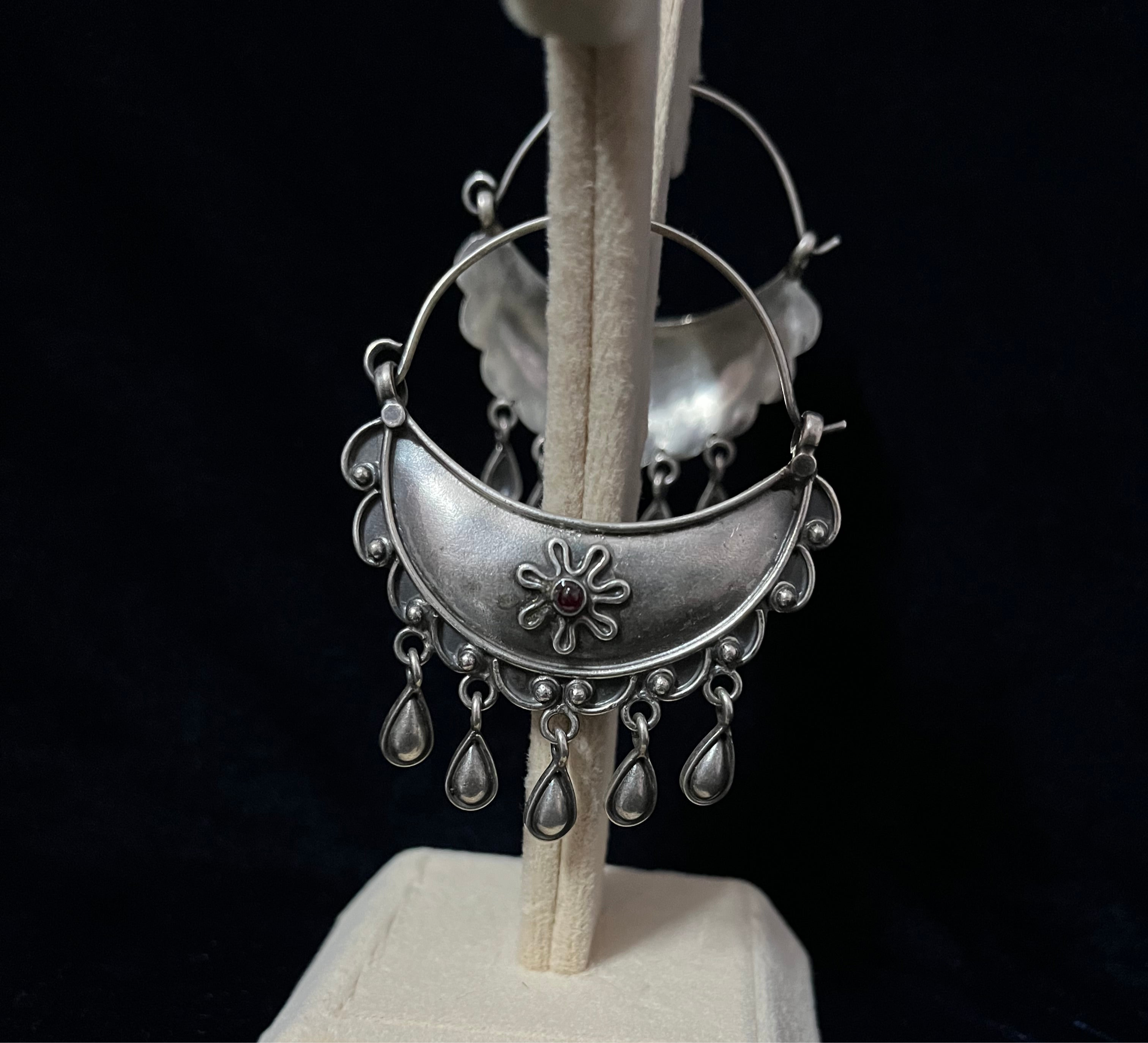 Vintage Chandbali Hoop Earring