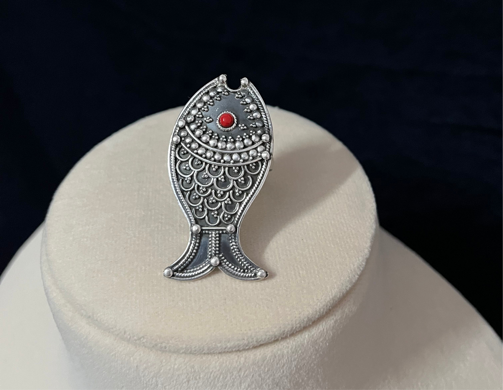Carved Matasaya Ring