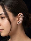 Statement Flower Moon Earcuff