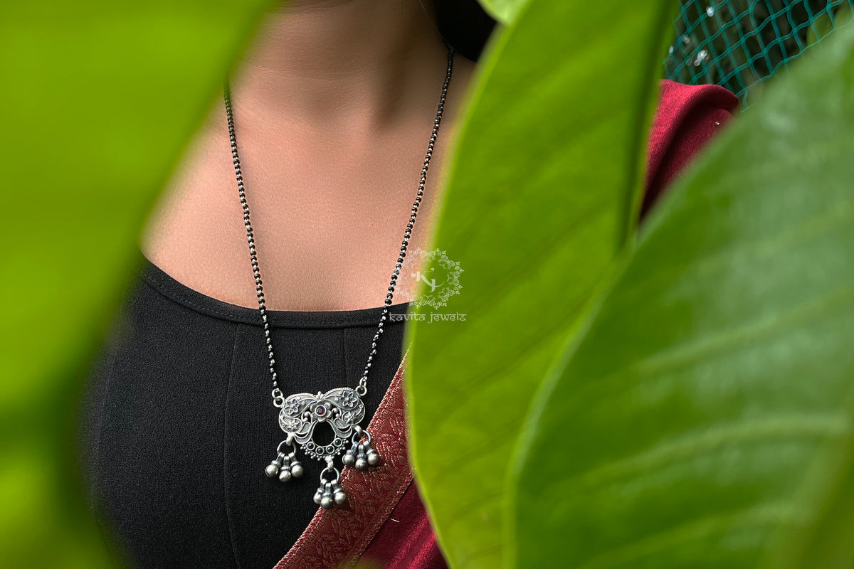 Vintage Jadau Ghungroo Drop Mangalsutra