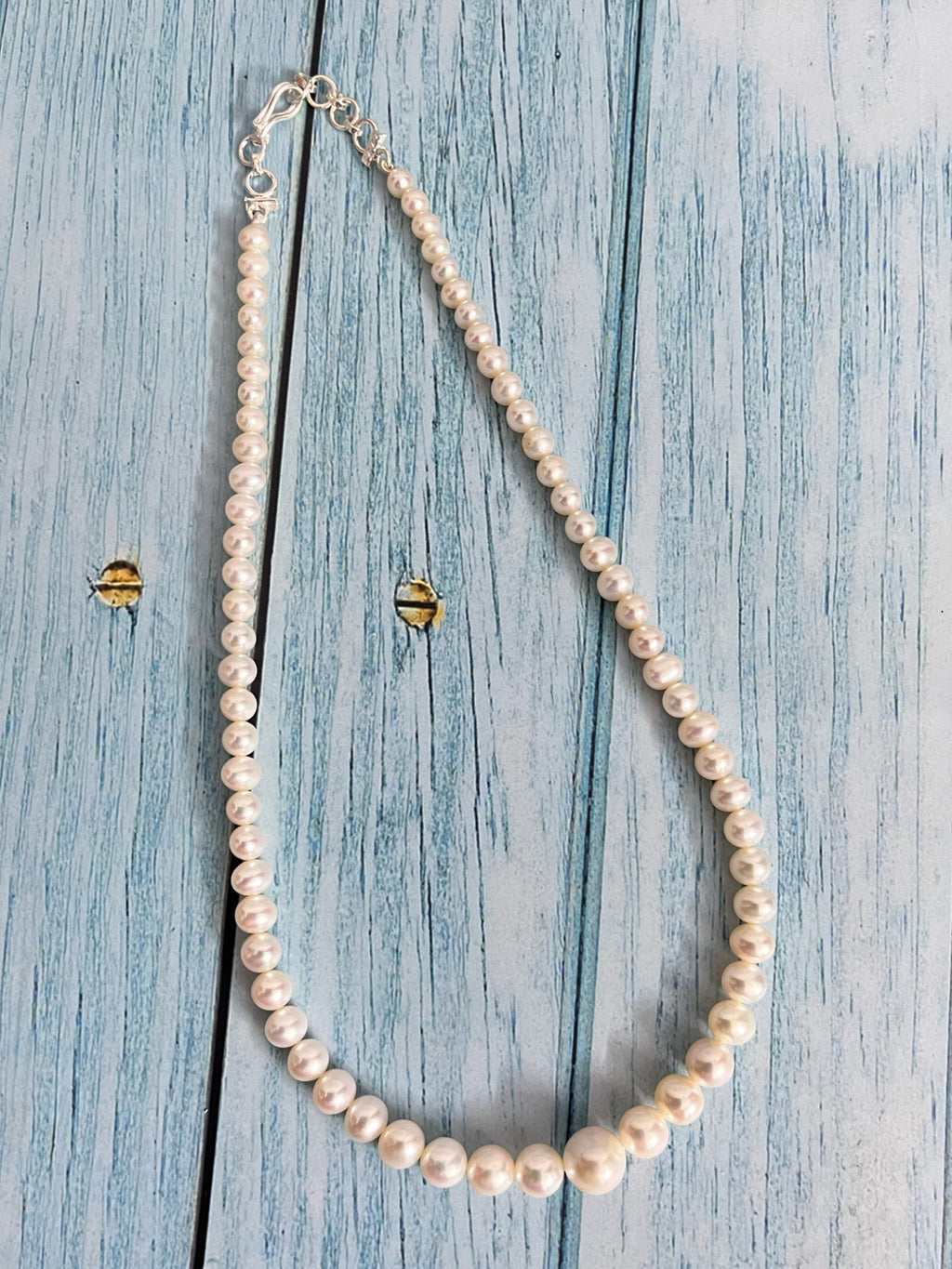 Fine Graduation Pearl Necklace
