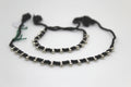 Black Beads Ghungroo Thread  Nazaria