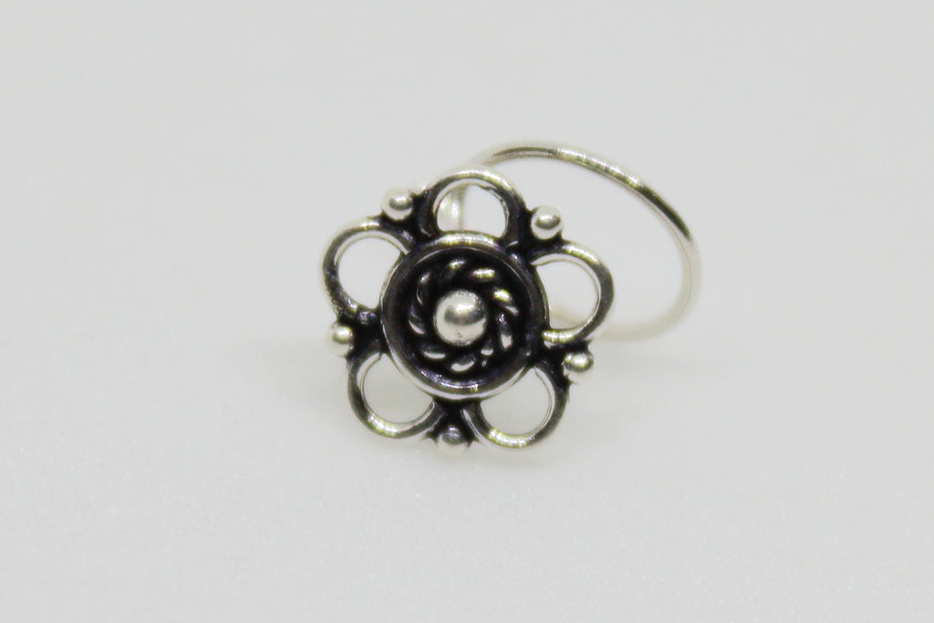 Pushpa Chakra Nose pin