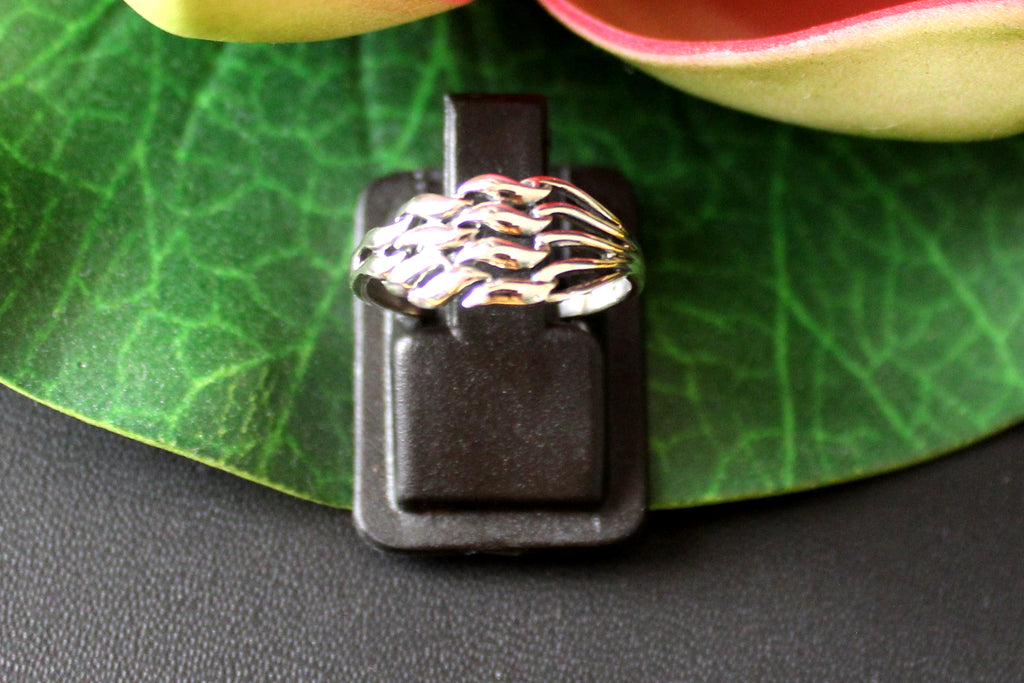 wavy Leaf Ring