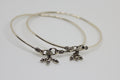 Sterling Silver Plain Kada anklet