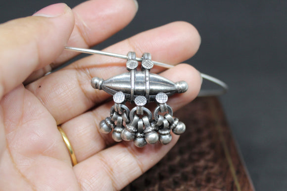 Buy | Oxidised Silver Plated Bansuri Motif Brass Adjustable Finger  Ring-Eepleberry