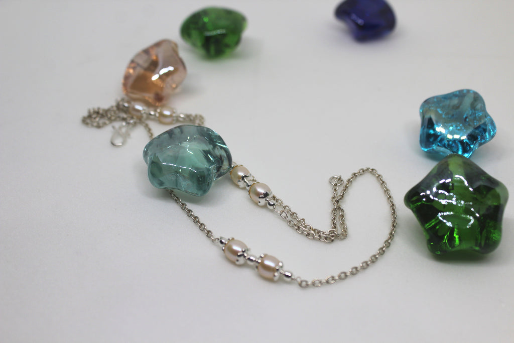 Fresh Water Pearl long Chain Necklace