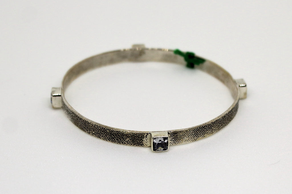 Square Stones Bangle