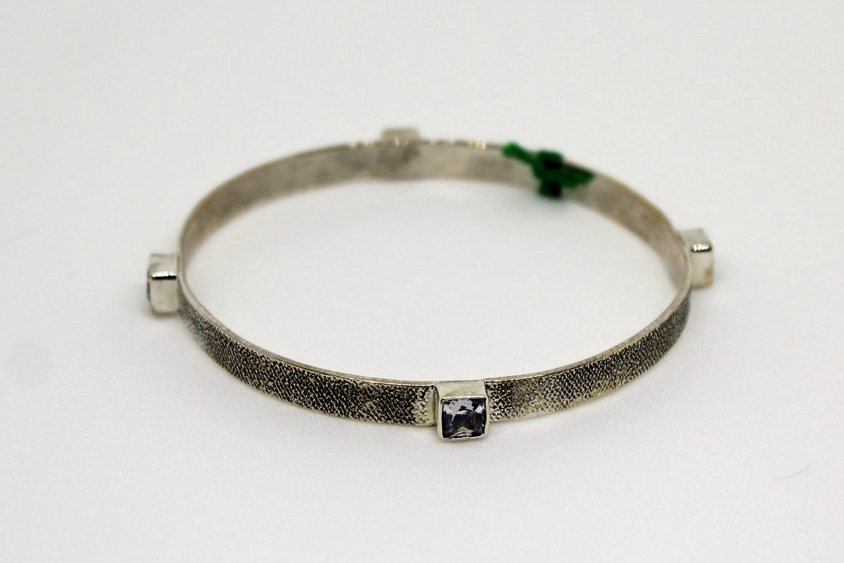 Square Stones Bangle