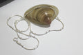 Delicate Silver Beads Snake Chain