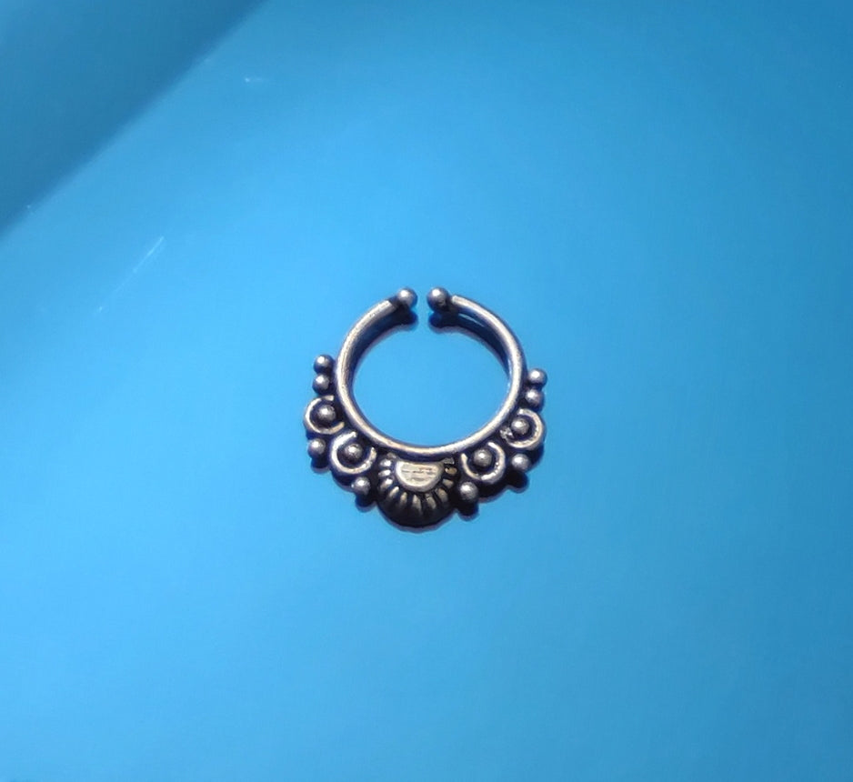 Chandra Septum Nose Ring(Clip On)
