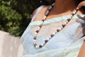 Fresh Water Pearl Long Ganthan Necklace