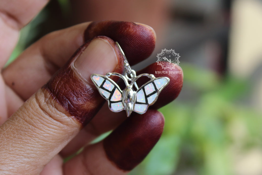 Wide wing Opal Butterfly
